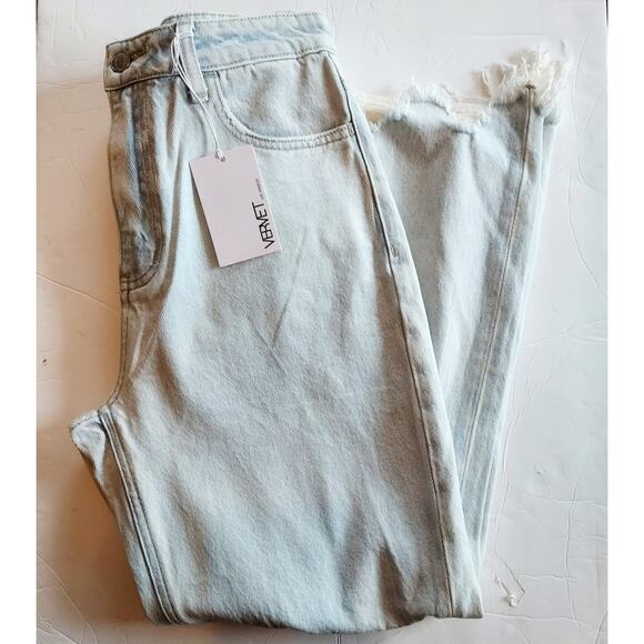 NEW Vervet Light Wash 90's Vintage Flare Jeans Size 28 - Picture 13 of 13